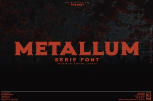 Metallum-Serif Family Font Download