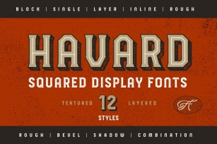 HAVARD DISPLAY Font Download