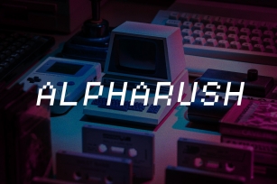 Alpharush Font Download