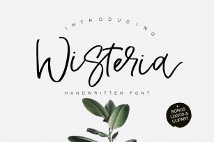 Wisteria Script Font Download