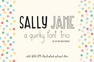 Sally Jane San Serif Trio Font Download