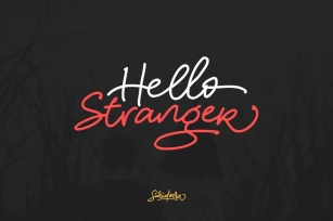 Hello Stranger Font Download