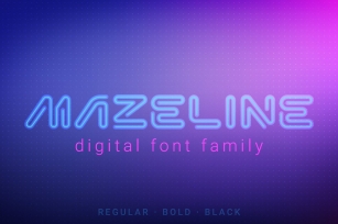 MazeLine Font Download