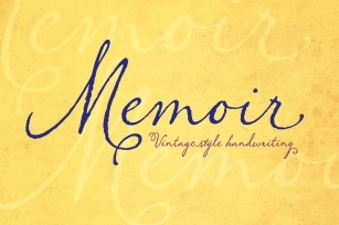 Memoir Font Download