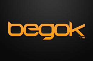 Begok v15 Font Download