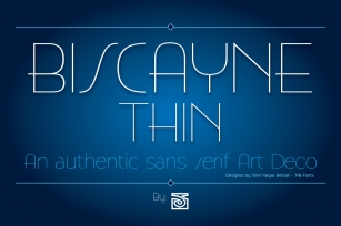 Biscayne Thin Font Download