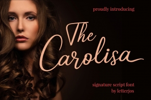 Carolisa Signature Script Font Download