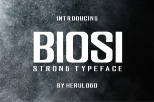 BIOSI typeface Font Download
