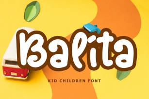 Balita Kids Display Font Download