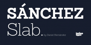 Sánchez Slab Font Download