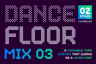 Dance Floor Mix 03 Font Download