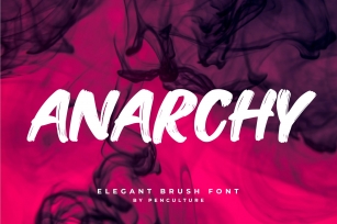 Anarchy Brush Font Download