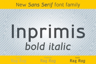 Inprimis Bold Italic Font Download