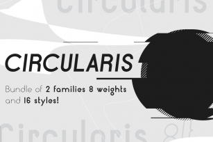 Circularis /bundle of 16 fonts/ Font Download