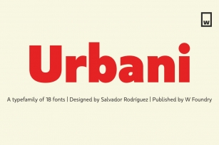 Urbani 85% OFF Font Download