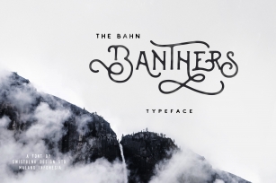 Banthers Typeface Font Download
