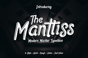 Manttiss Marker Font Download