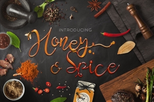 Honey  Spice Script Font Download