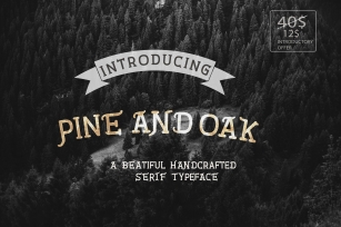 Pine and Oak Pack(70% OFF) Font Download