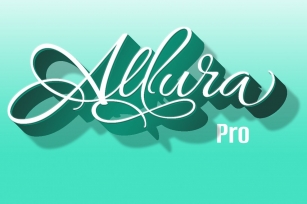 Allura Pro 30% Off Font Download