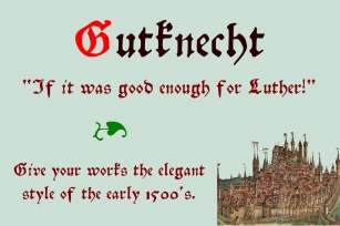 Gutknecht Font Download