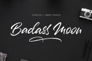 Badass Moon Font Download