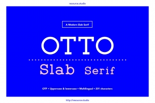 OTTO Slab Serif Font Download