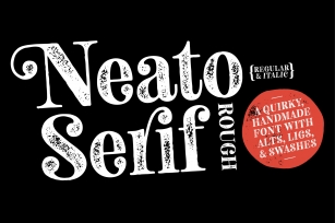 Neato Serif Rough Font Download