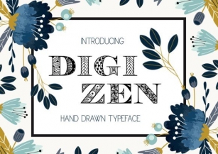 Digizen Decorative Font Download
