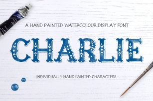 Charlie Watercolour Display Font Download
