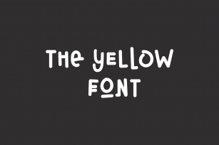 The Yellow Font Download