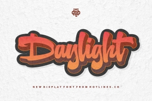 Daylight typeface Font Download