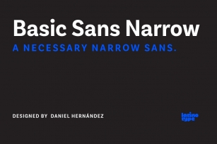 Basic Sans Narrow Font Download