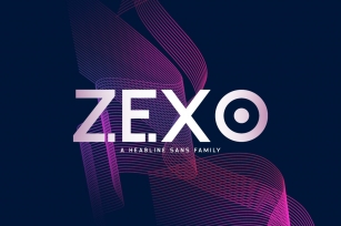 Zexo Sans Family Font Download