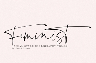 Feminist Casual Font Download