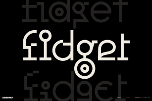 Fidget Display – Modern Mash-up! Font Download