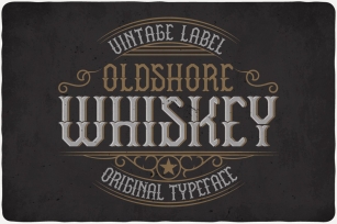 Oldshore Whiskey Typeface Font Download