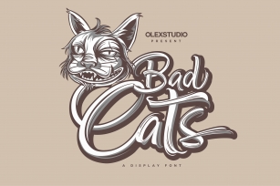Badcats Font Download