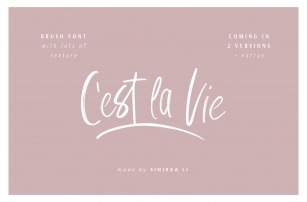 C'est La Vie Font Download