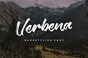 Verbena Handstylish Font Download