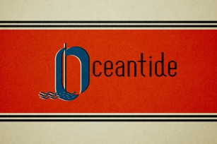 Oceantide Display Font Download