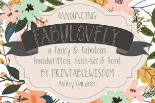 Fabulovely Font Download