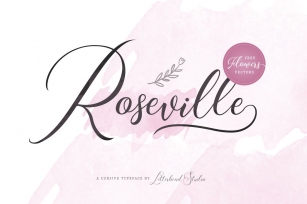 Roseville Script Font Download