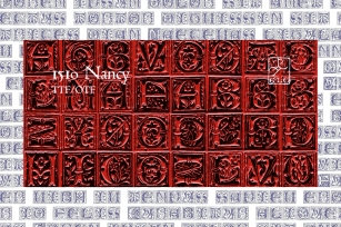 1510 Nancy Initials TTF Font Download