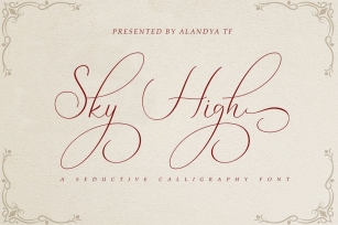 Sky High Font Download