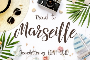 Travel to Marseille Font Download