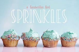 Sprinkles, A sweet and playful font! Font Download
