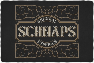 Schnaps Typeface Font Download