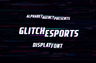 GLITCH ESPORTS DISPLAY FONT Font Download