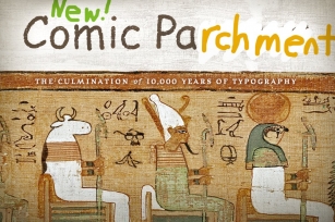 Comic "Parchment" [CENSORED] Font Download
